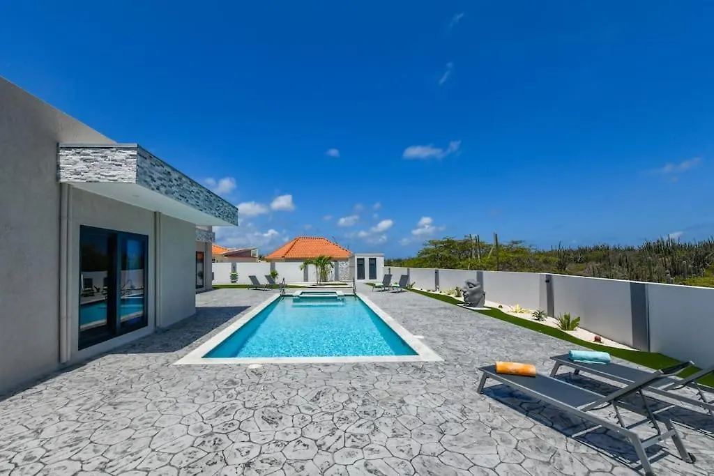 New Villa Luel 5 Minutes From Palm Beach Noord