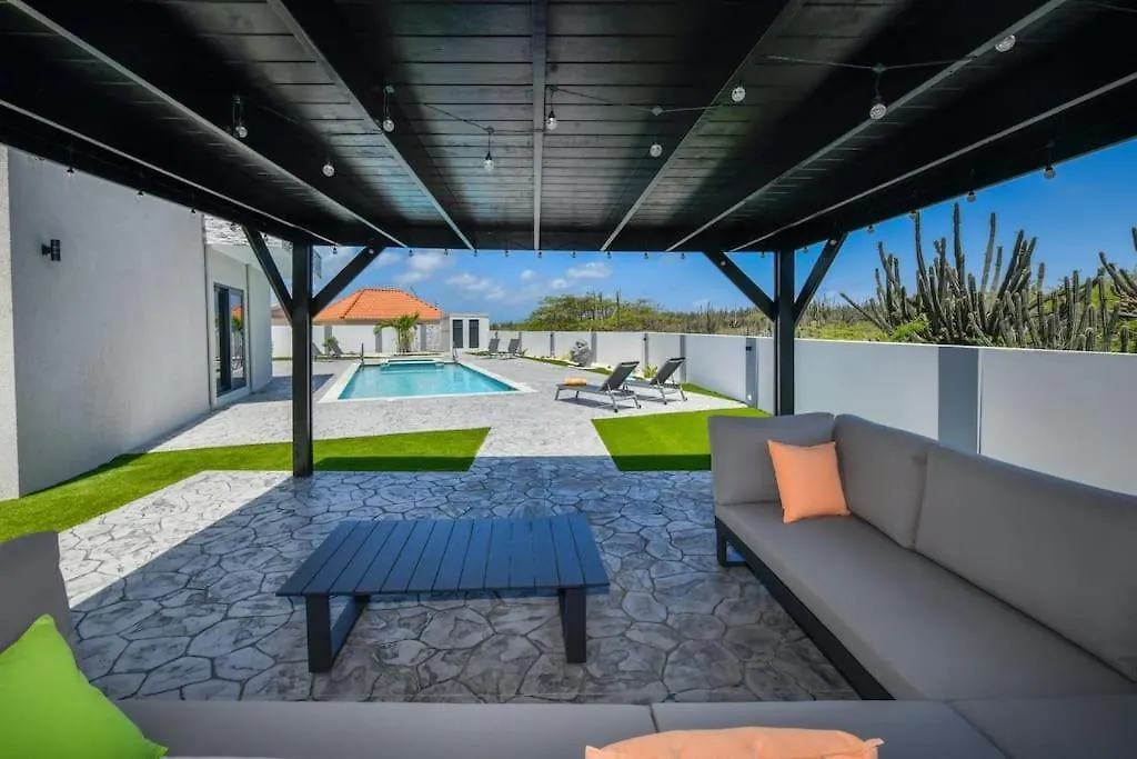 New Villa Luel 5 Minutes From Palm Beach Noord