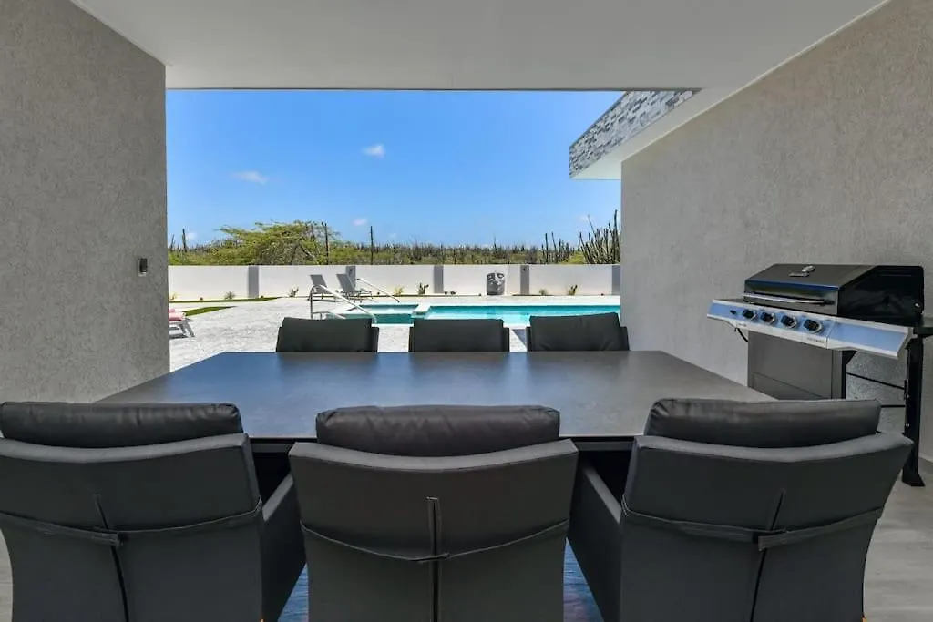 New Villa Luel 5 Minutes From Palm Beach Noord