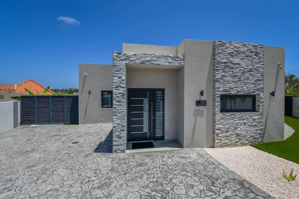New Villa Luel 5 Minutes From Palm Beach Noord