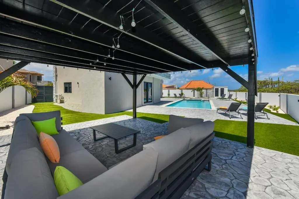 New Villa Luel 5 Minutes From Palm Beach Noord