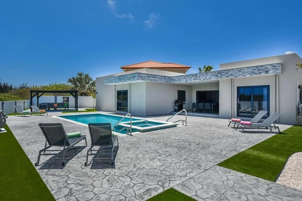New Villa Luel 5 Minutes From Palm Beach Noord