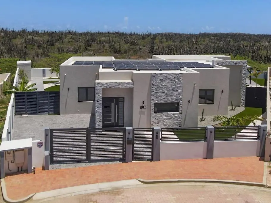New Villa Luel 5 Minutes From Palm Beach Noord